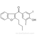 2-Butil-3- (3,5-diiodo-4-hidroxibenzoil) benzofurano CAS 1951-26-4